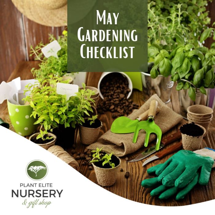May gardening checklist